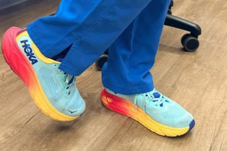 Vibrant HOKA Running Shoes for Nursing Comfort 1 450x300