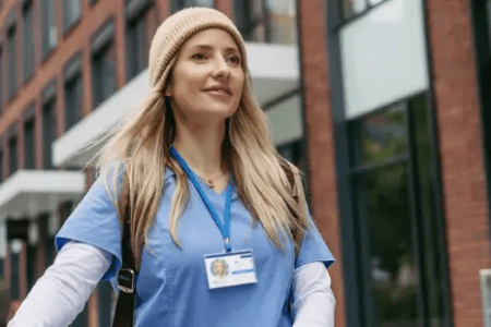 Travel Nurse Exploring New City – Important Facts About Travel Nurses 450x300