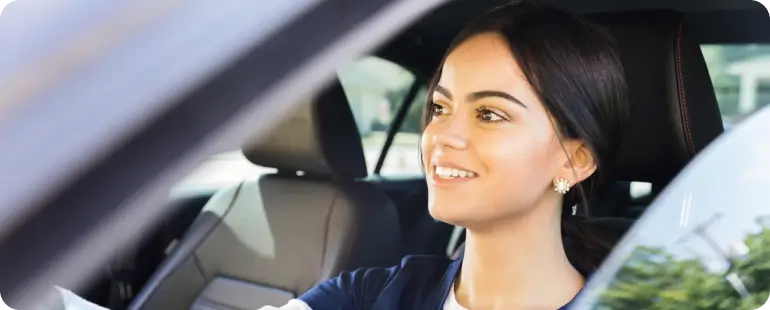 Registered nurse heading to a new travel RN position for a temporary hospital assignment.