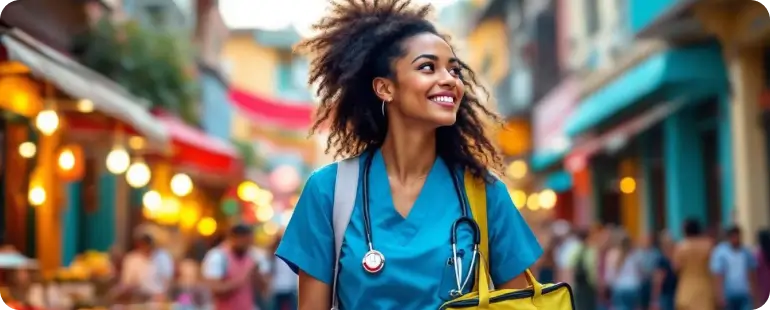 Travel RN job assignment in new location